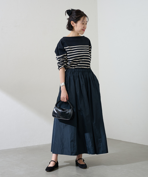 「LE TALON」 フラットパンプス 23.5cm ブラック レディース_画像2