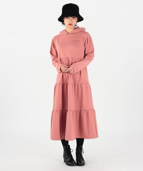 「To b. by agnes b.」 長袖ワンピース FREE ピンク レディース_画像3