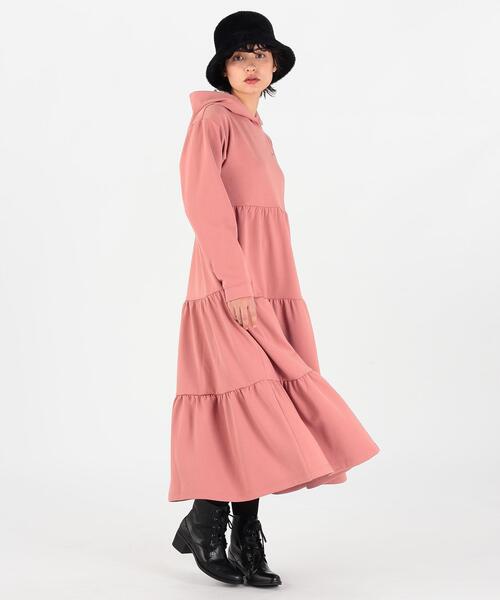 「To b. by agnes b.」 長袖ワンピース FREE ピンク レディース_画像4