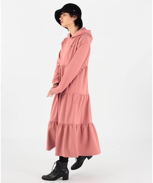 「To b. by agnes b.」 長袖ワンピース FREE ピンク レディース_画像7
