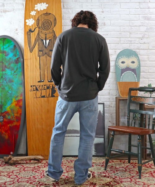 「roial」 長袖Tシャツ M ホワイト メンズ_画像6