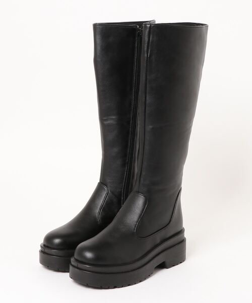 「Shoes in Closet」 ロングブーツ L ブラック レディース_画像4