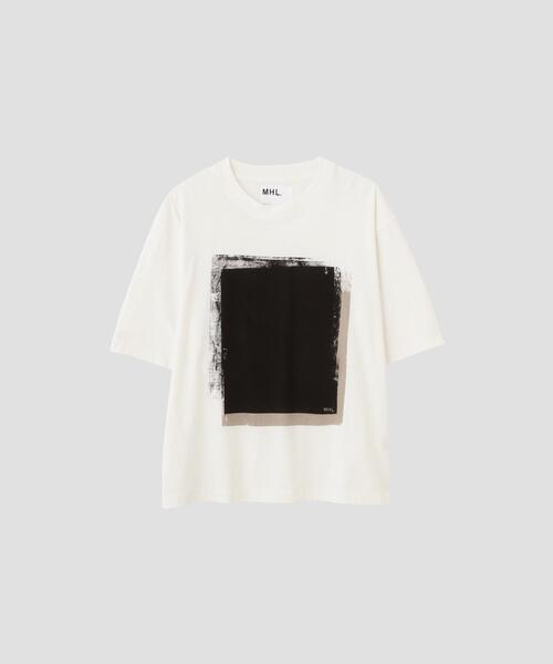 MHL.（エムエイチエル） tシャツ LIGHT COTTON JERSEY メンズ