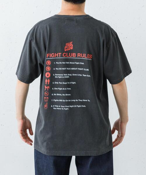 Fight Club Tシャツ ブラック XLサイズ URBAN RESEARCH（アーバンリサーチ） tシャツ URBAN RESEARCH iD FIGHT
