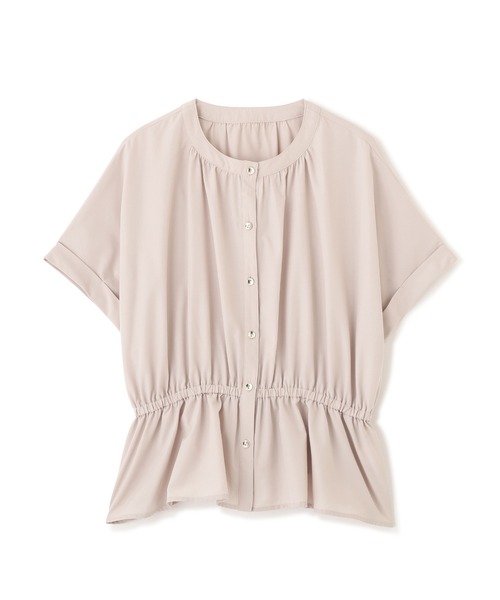 ブラウス シャツ 追加生産「ちょうど、いい服」きゅっとふわっと。全部盛りブラウス レディースの画像