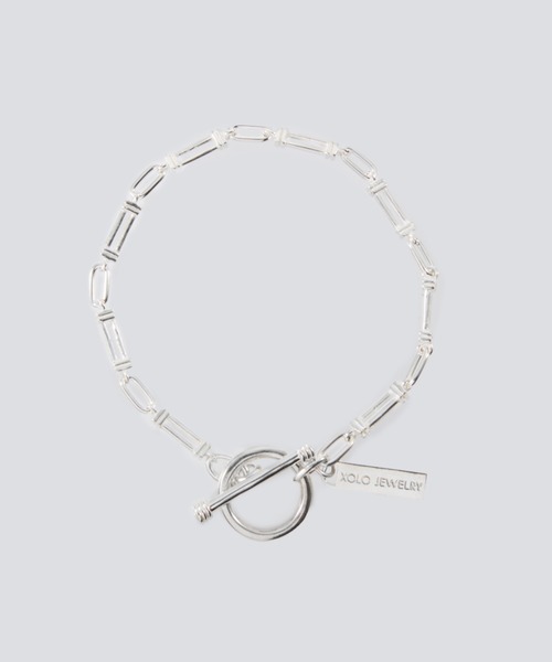 ブレスレット 「WEB先行予約」「XOLO JEWELRY/ショロジュエリー」 LANTERN LINK シルバーブレスレット 3MM メンズの画像