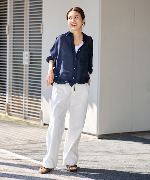「FRAMeWORK」 チノパンツ 36 ベージュ レディース_画像10