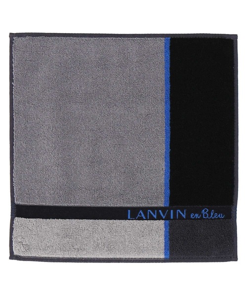 LANVIN en Bleu ハンカチ タオルハンカチ メンズ レディース
