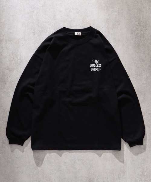「The Endless Summer」 長袖Tシャツ MEDIUM ブラック メンズ_画像7