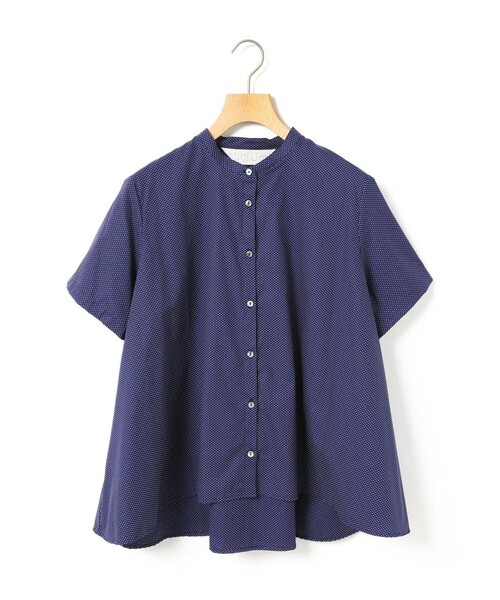 「MidiUmi」 半袖シャツ FREE ブルー レディース_画像2