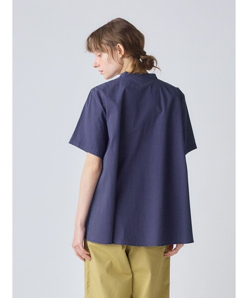 「MidiUmi」 半袖シャツ FREE ブルー レディース_画像8