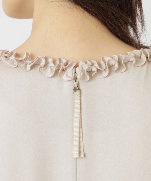 「TO BE CHIC」 7分袖ブラウス 40 オフホワイト レディース_画像9