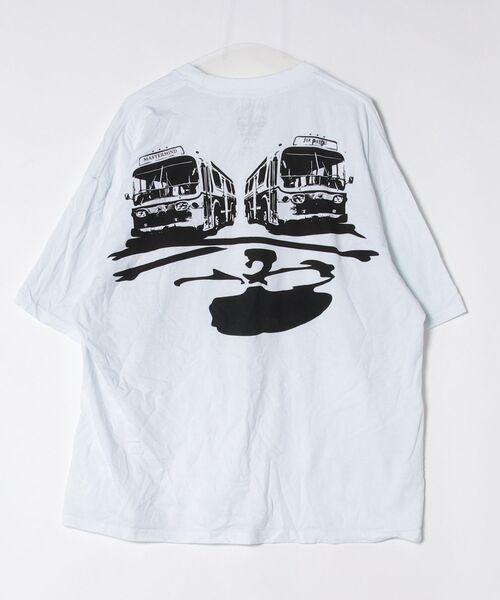 「MASTERMIND WORLD」 半袖Tシャツ LARGE ホワイト メンズ_画像2