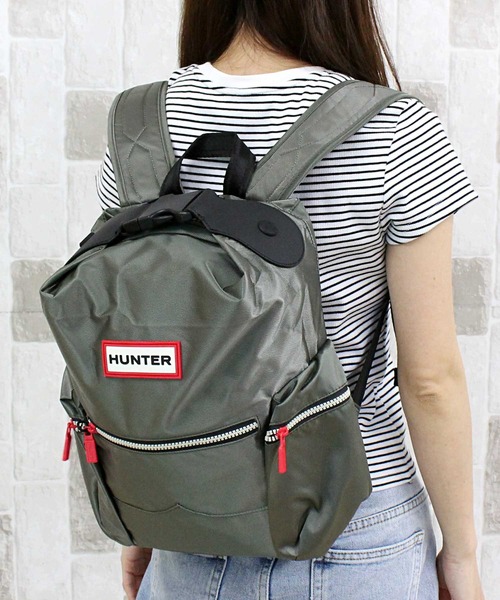 HUNTER（ハンター） リュック ONE SIZE オリーブ レディース