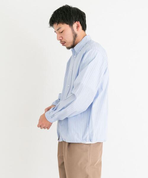 「EKAL」 長袖シャツ LARGE ピンク メンズ_画像7