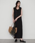 ワンピース カットマキシワンピースの詳細画像3