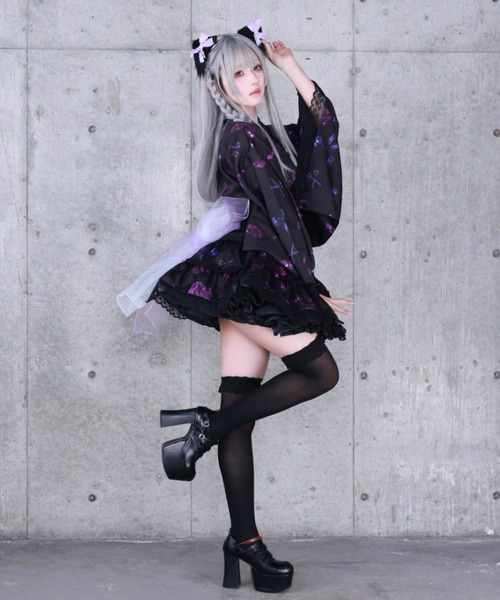Amilige（アミリージュ） 浴衣 Devil Rose Bat浴衣ドレス レディース