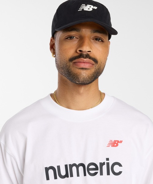 「New Balance」 半袖Tシャツ LARGE ブラック メンズ_画像6