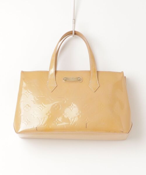 Louis Vuitton Monogram Vernis ハンドバッグイエロー LOUIS VUITTON（ルイ・ヴィトン） モノグラム ヴェルニ ウィルシャー