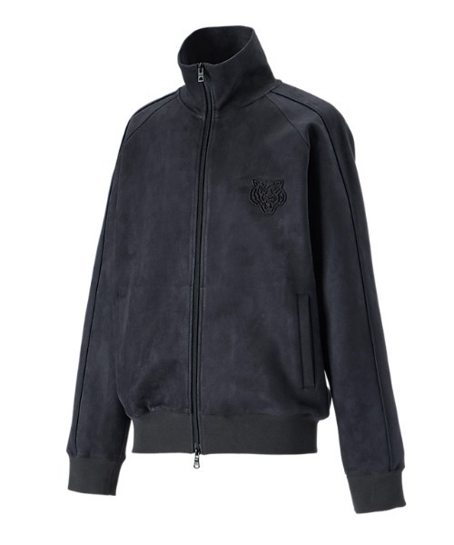 「Onitsuka Tiger」 ジャージブルゾン M ブラック レディース_画像6