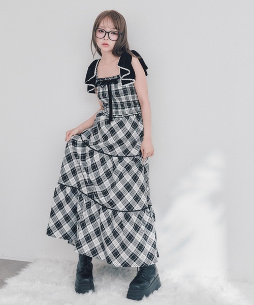 OLIVE des OLIVE（オリーブデオリーブ） ワンピース リボン付