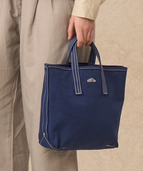 「DANTON」 トートバッグ - グリーン レディース_画像7