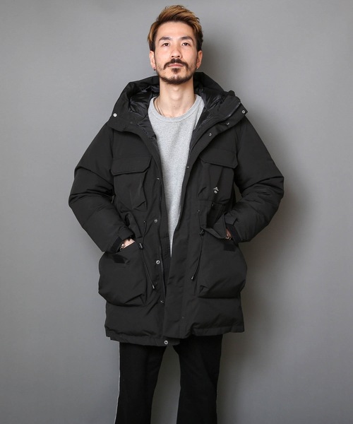 ジャケット ブルゾン Outdoor Products 撥水 発熱 中綿ハーフコート 着るbagシリーズ ポケット10個 収納力抜群 ハーネス仕様 Zozotown Paypayモール店 通販 Paypayモール