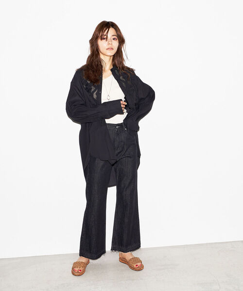 即納新品 パンツ PayPayモール店 - 通販 - PayPayモール デニム ジーンズ ハイライズソフトフレアデニム ZOZOTOWN 通販豊富な