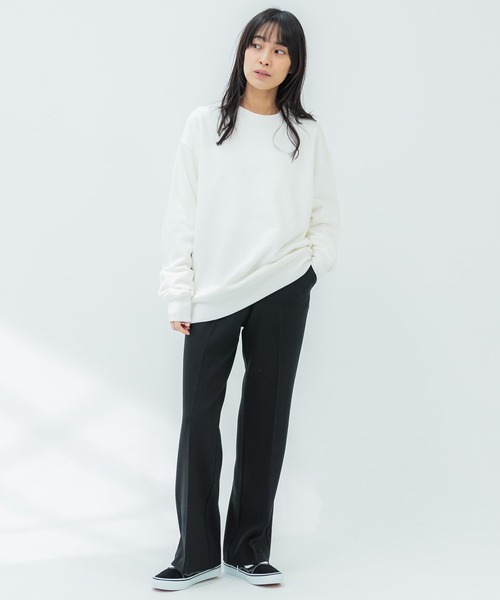 白トレーナー トレーナー レディース トップス スウェット ユナイテッドアスレ United Athle（ユナイテッドアスレ） トレーナー スウェット メンズ