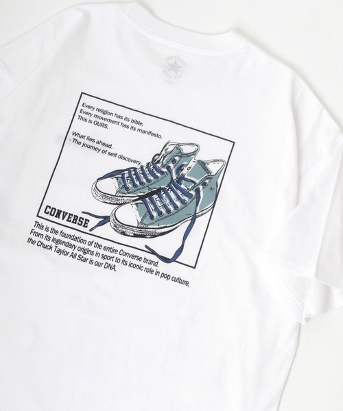 Tシャツ Tシャツ Converse コンバース ビッグシルエット バックプリント オールスター スニーカー イラスト フロント ワンポイント刺繍 T Zozotown Paypayモール店 通販 Paypayモール