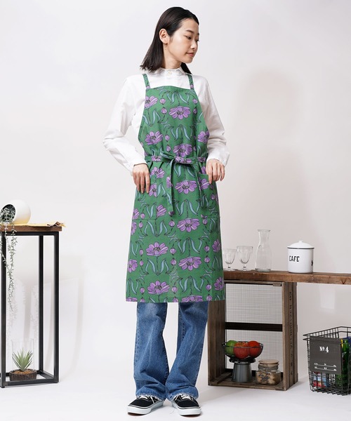 salle de bal（サルデバル） エプロン ∴Fika / フィーカ ロング