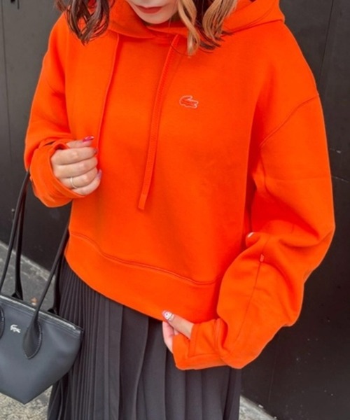 LACOSTE（ラコステ） パーカー ワイド＆クロップドフードスウェット