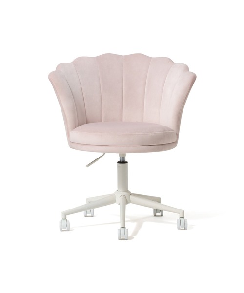 Francfranc 家具 シェル デスクチェア ピンク : ZOZOTOWN Yahoo!店