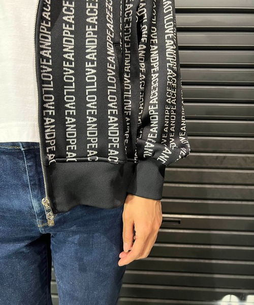 パーカー LOVE ＆ PEACE ZIP HOODIE レディース roar guns パーカー LOVE ＆ PEACE ZIP HOODIE レディース