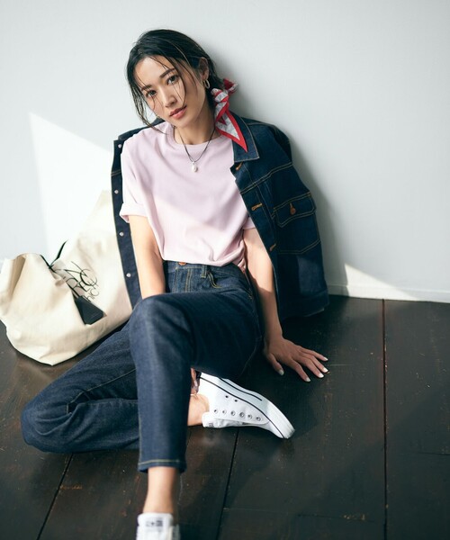 46サイズ 3Lストレッチ【23区】デニムジャケット Gジャン ジージャン 23区 ジャケット Gジャン 「洗える」23区DENIM ストレッチ