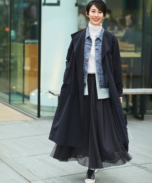 23区 デニムジャケット ストレッチデニム 1st Gジャン 洗える】23区DENIM ストレッチ ジャケット / 23区
