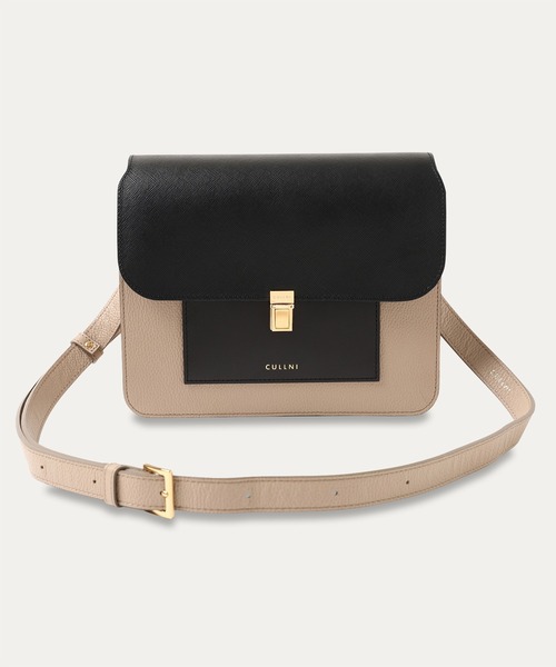 CULLNI レザーショルダーバッグ CULLNI レザーミニショルダーバッグ - m-market