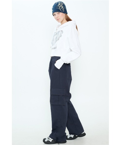 luvistrue パーカー　ネイビー LUVISTRUE（ラヴイズトゥルー）の「BASIC HOOD ZIP UP（パーカー