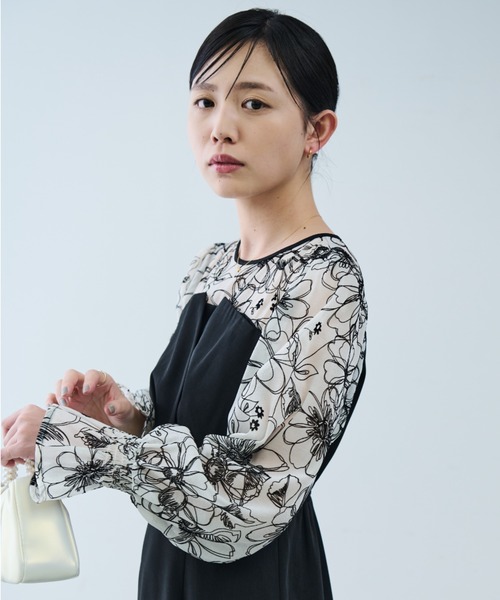 関税送料込★VERSACE コントラストカラービスチェミニワンピース ブラックビスチェコンビワンピース(ワンピース)｜LOVELESS