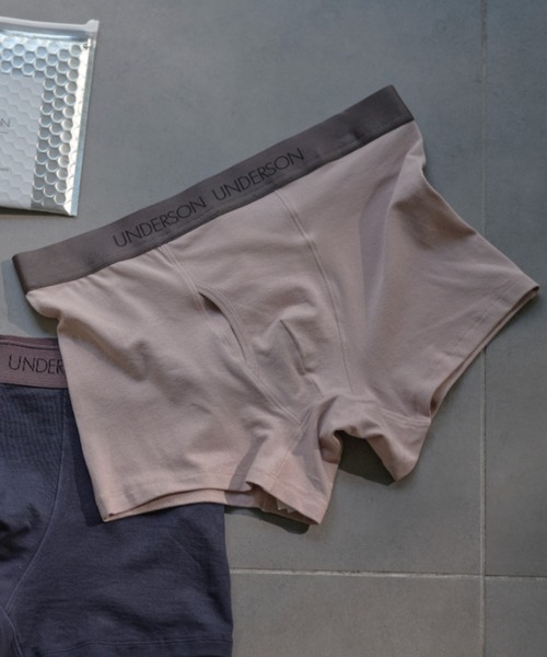 UNDERSON UNDERSON レギュラー前開きショートボクサー 3点セット UNDERSON UNDERSON（アンダーソン アンダーソン） レギュラー 前