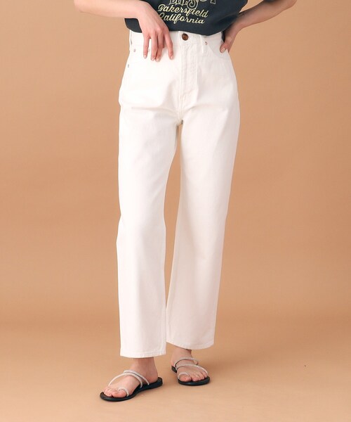 G9532*RED CARD レッドカード☆デニム☆パンツ☆ジーンズ☆白ホワイト RED CARD TOKYO （SALE／20％OFF）裾上げ無料 レッドカード
