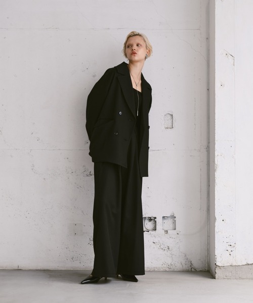 ジャケット・アウター WOOL COCOON TAILORED JACKET CLANE（クラネ）の「WOOL COCOON TAILORED JACKET（テーラード