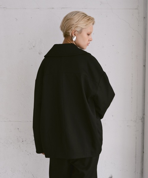 ジャケット・アウター WOOL COCOON TAILORED JACKET WOOL COCOON TAILORED JACKET