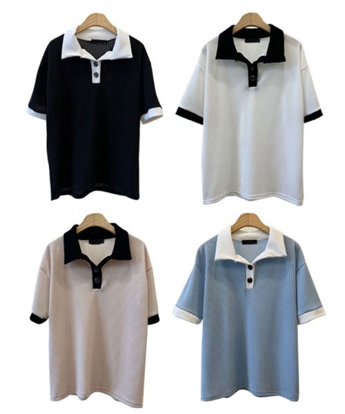ポロシャツ レディース 半袖 おしゃれ 夏 襟付き 半袖シャツ tシャツ 楽天市場】ポロシャツ レディース 半袖 通販 tシャツ Tシャツ