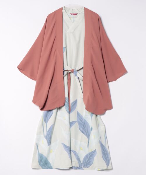 ワモノヤカヤ　新品未使用タグ付き水芭蕉羽織付きロングワンピースFREE SIZE 楽天市場】【カヤ】水芭蕉羽織付きワンピース／カヤ（kaya