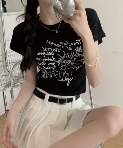 【SUPRA】(韓国) スモールラベル Tシャツ 半袖 5色 楽天市場】ショート丈 tシャツ 韓国（カラーパープル