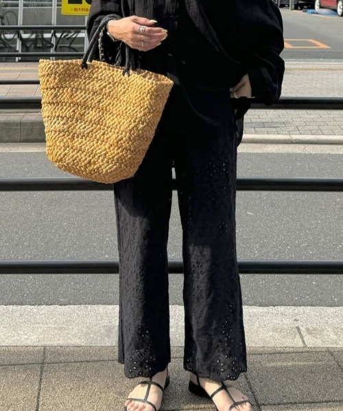 I-SOOK（アイスー） パンツ レースシアーパンツ(chiica select