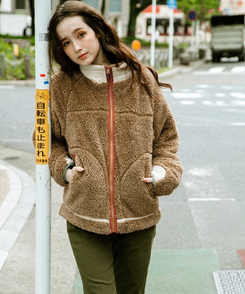 KRIFF MAYER Lady's Collection ブルゾン アウター シャギーボア