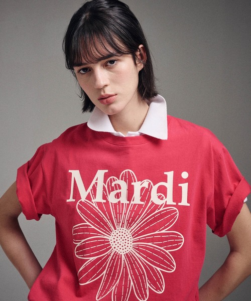 Mardi Mercredi tシャツ TSHIRT FLOWERMARDI レディース メンズ