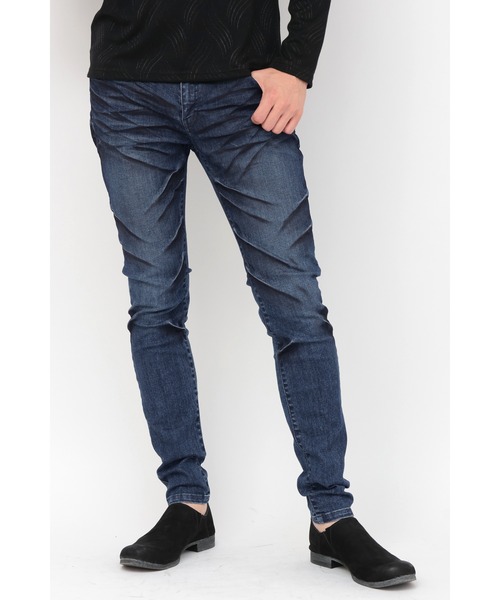 TORNADO MART トルネードマート　スキニー　デニム Lサイズ 未使用 TORNADO MART（トルネードマート） ジーンズ TORNADO MART∴フィールド